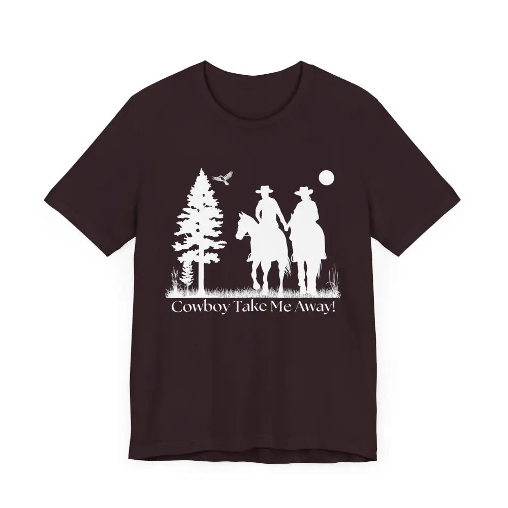 Western T-Shirt Couples Tee Country Style Women Short Sleeve Shirt Horse Lover Shirt - T-Shirt