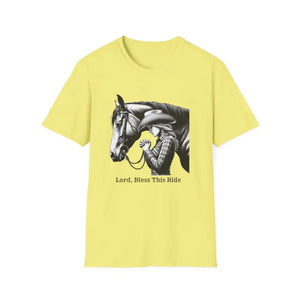 Western Women’s Prayer T-Shirt Equestrian Cowgirl Fashion Gift Country Girl Apparel - S / Cornsilk - T-Shirt
