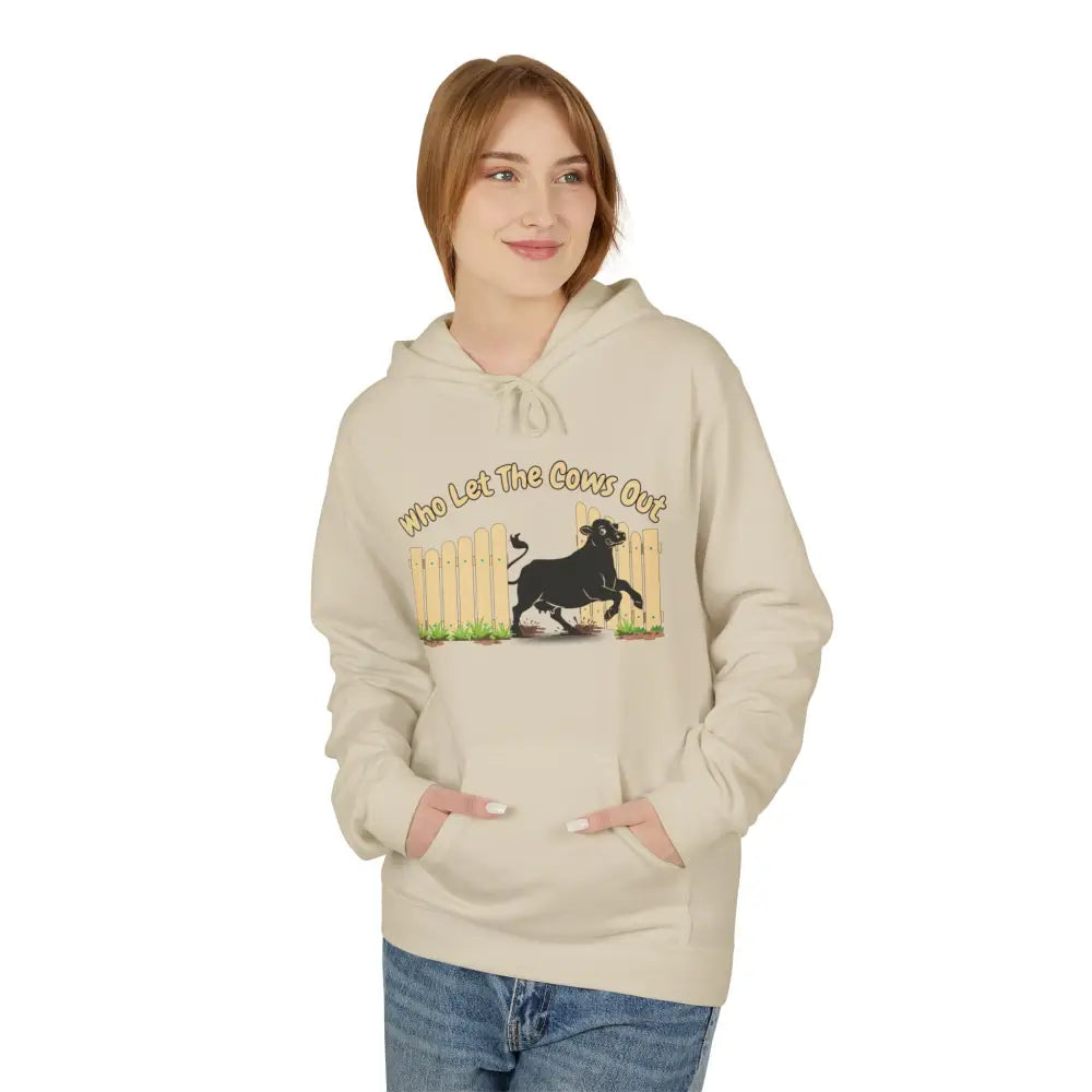Who Let the Cows Out Farm Hoodie Rancher Apparel Family Gift Ideas - Hoodie