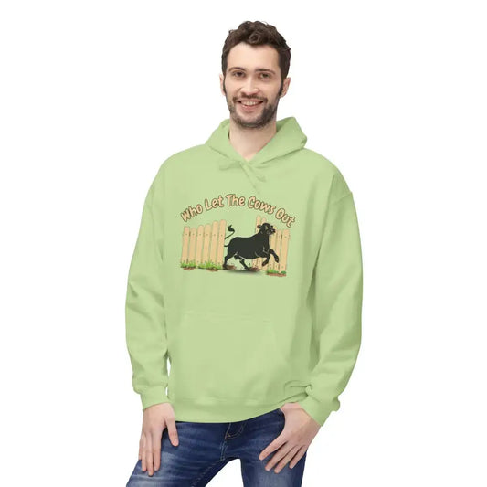 Who Let the Cows Out Farm Hoodie Rancher Apparel Family Gift Ideas - Hoodie