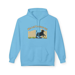 Who Let the Cows Out Farm Hoodie Rancher Apparel Family Gift Ideas - S / Sky - Hoodie