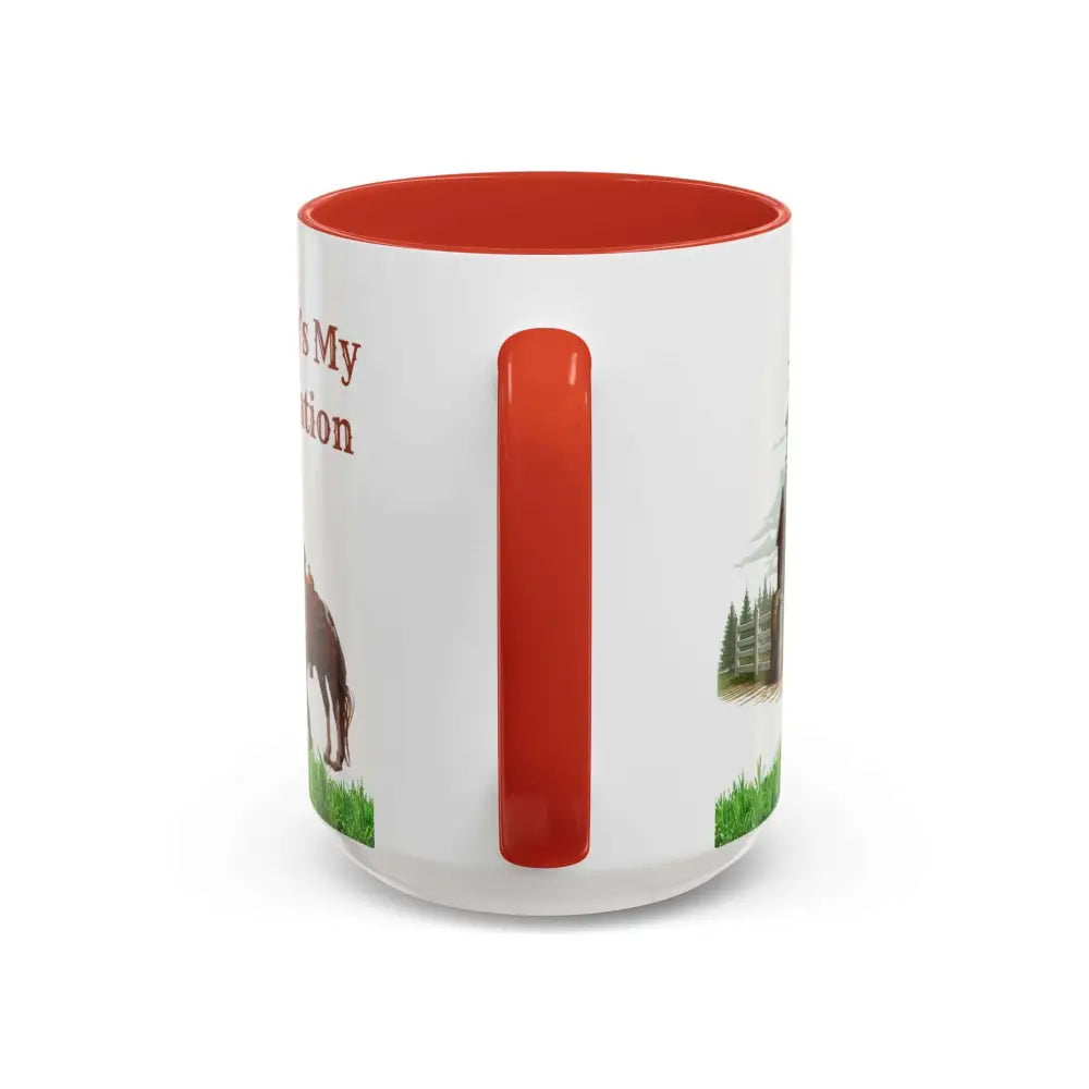 Working Rancher and Cowgirl No Vacation Coffee Mug Mug