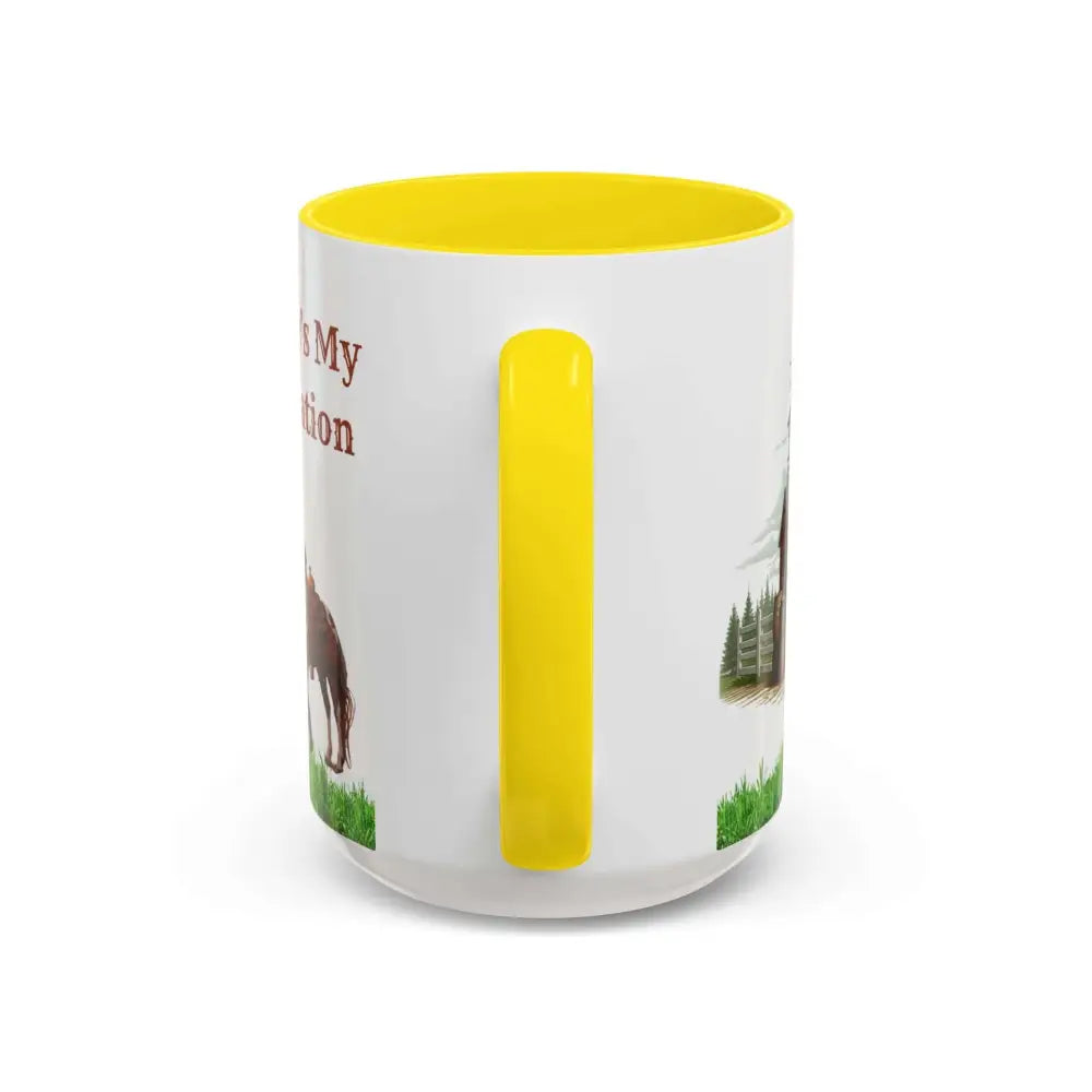 Working Rancher and Cowgirl No Vacation Coffee Mug Mug