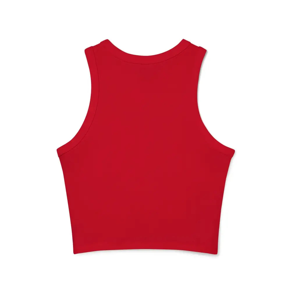 Workout Barbell Fitness Tank Top Women’s Micro Rib Racer Tank Top Workout Fitness Top - Tank Top