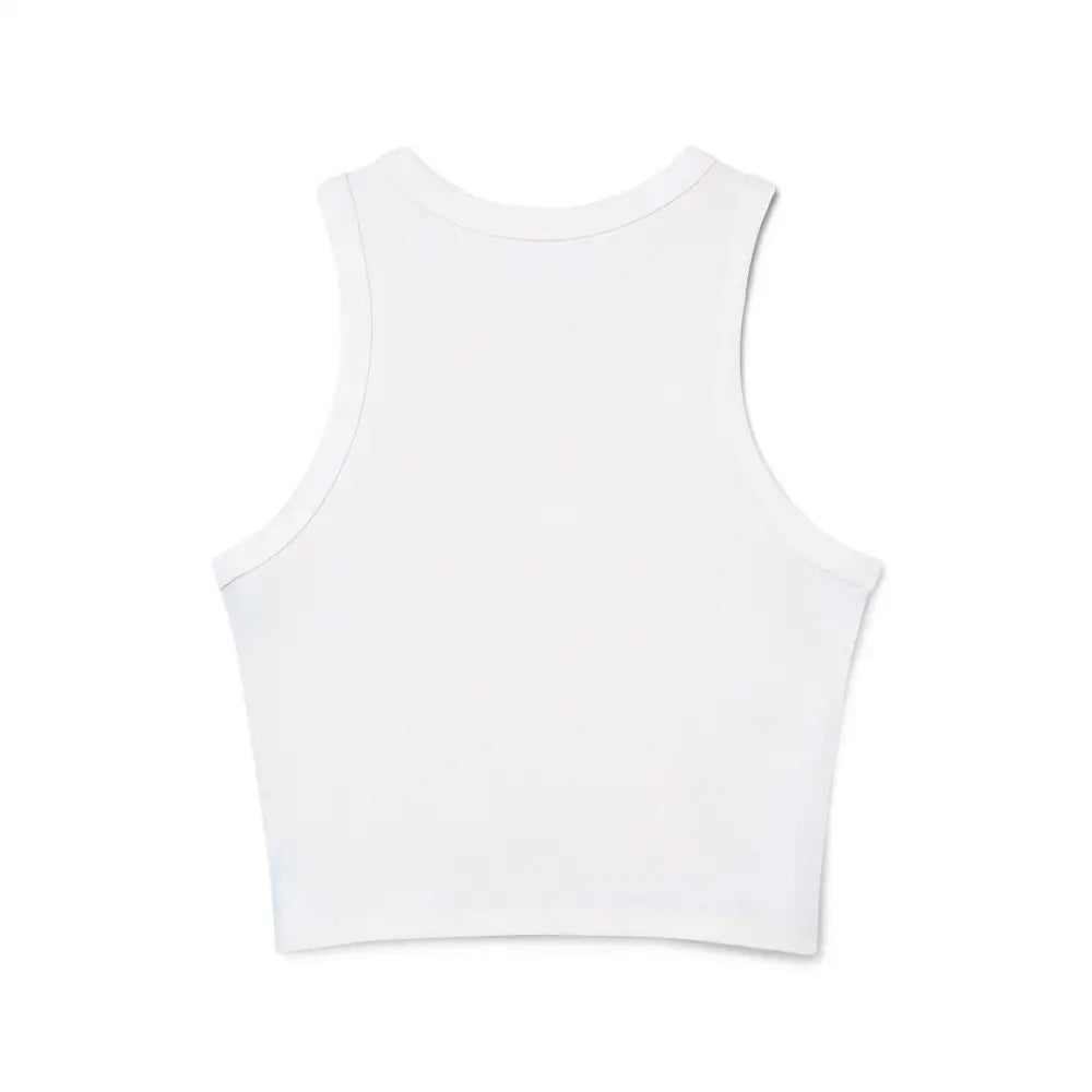 Workout Barbell Fitness Tank Top Women’s Micro Rib Racer Tank Top Workout Fitness Top - Tank Top