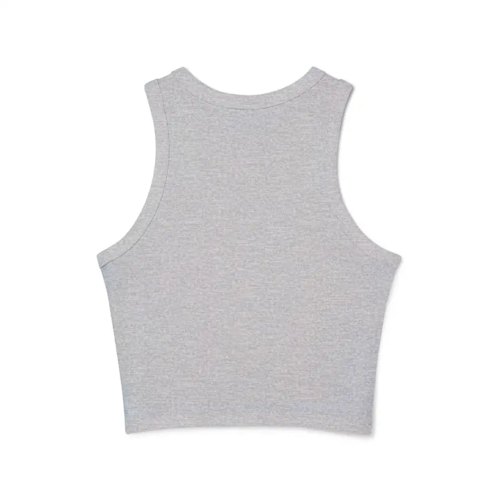 Workout Barbell Fitness Tank Top Women’s Micro Rib Racer Tank Top Workout Fitness Top - Tank Top