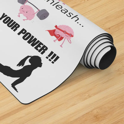 Yoga Mat, Pilates Mat, Fitness Mat, Train Your Brain Workout Mat - The Best New Thing