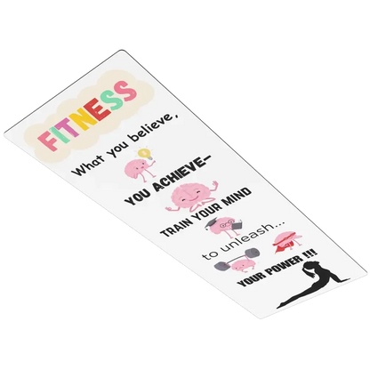 Yoga Mat, Pilates Mat, Fitness Mat, Train Your Brain Workout Mat - The Best New Thing