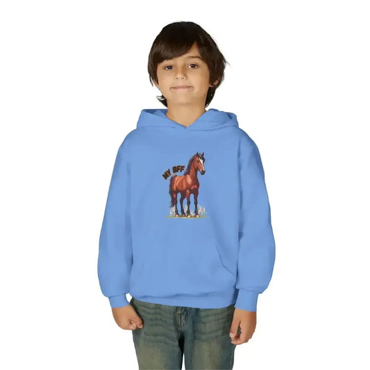 Youth Horse Lover Hoodie, Sweatshirt for Kids, Animal Lover Apparel - The Best New Thing