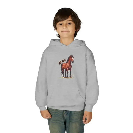 Youth Horse Lover Hoodie, Sweatshirt for Kids, Animal Lover Apparel - The Best New Thing